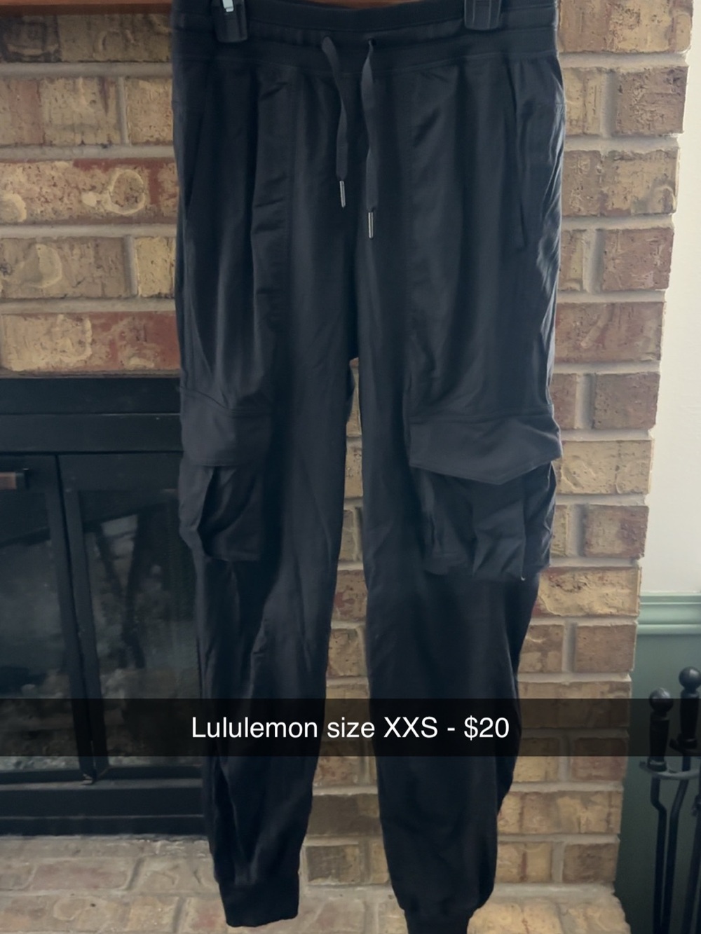 lululemon athletica Black Women’s Cargo Jogger Pants